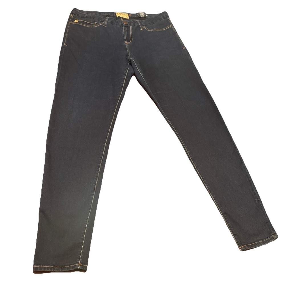 Dear John Women's Metro Jegging Jeans Size 31 Dark Wash Stretch Skinny Denim